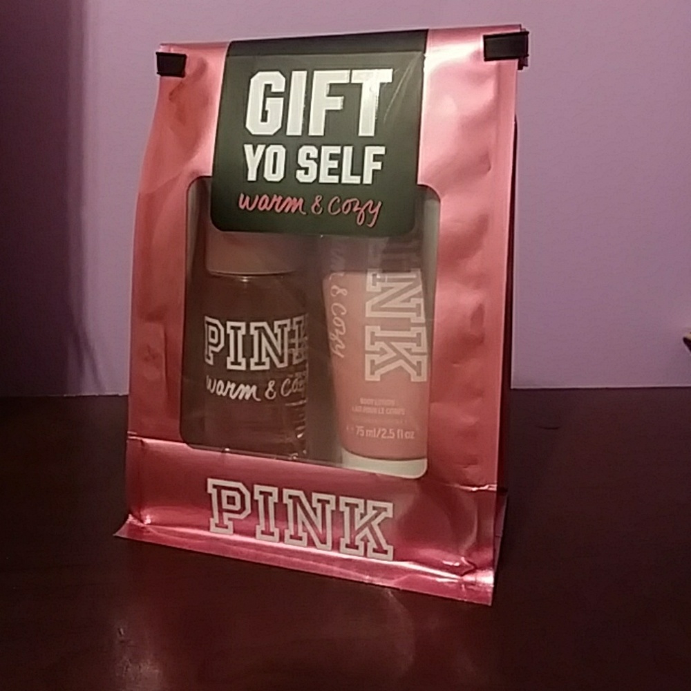 PINK warm and cozy Gift set